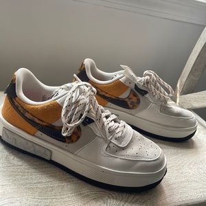 Nike Air Force 1 Fontanka sneakers (tortoise shell swoosh)